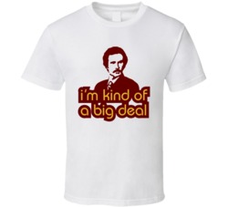 Anchorman Big Deal Ron Burgundy Movie T Shirt Anchorman Big Deal Ron Burgundy Movie T Shirt