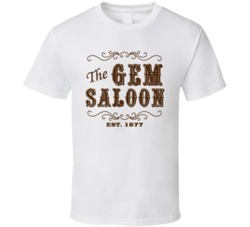 Deadwood Gem Saloon TV T Shirt Deadwood Gem Saloon TV T Shirt