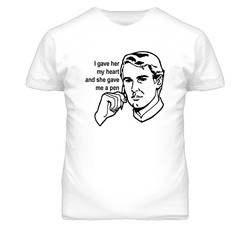 Say Anything Give Heart Gave Me Pen Movie T Shirt Say Anything Give Heart Gave Me Pen Movie T Shirt