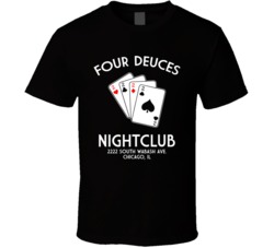 Four Deuces NightClub Boardwalk Empire Capone T Shirt Four Deuces NightClub Boardwalk Empire Capone T Shirt