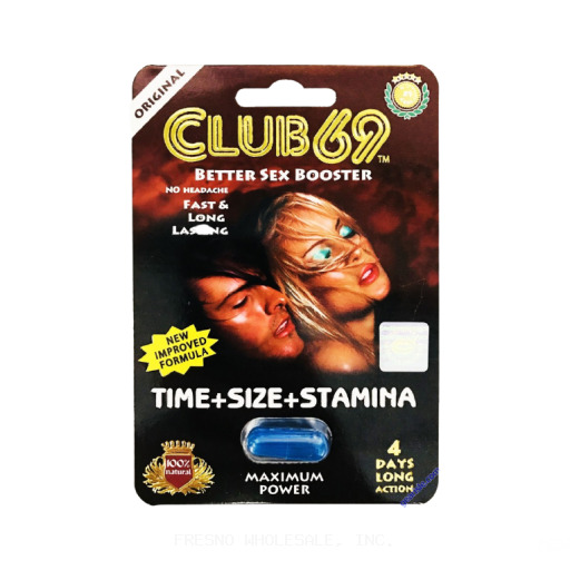 CLUB 69 1PK SEX PILL SINGLE