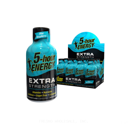 5-HOUR ENERGY 12CT EXTRA BLUE RASPBERRY