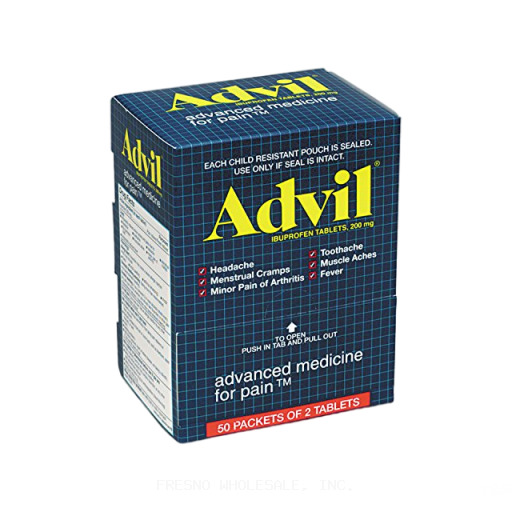 ADVIL 50CT TABLETS DISPLAY