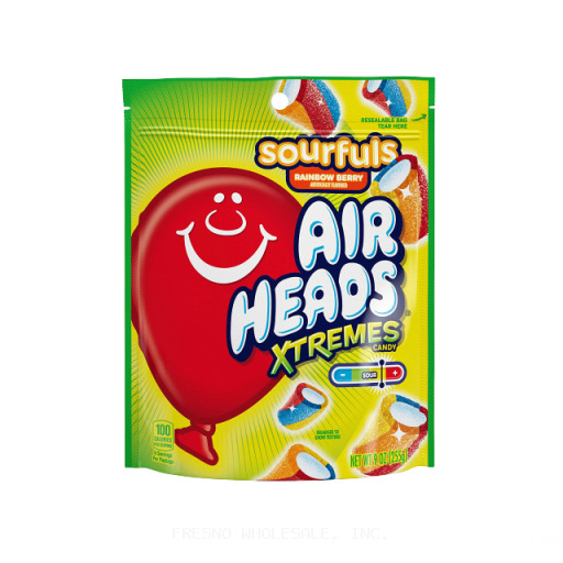 AIRHEADS 12CT XTREMES SOURFUL RAINBOW BERRY