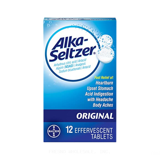 ALKA-SELTZER 12CT ORIGINAL