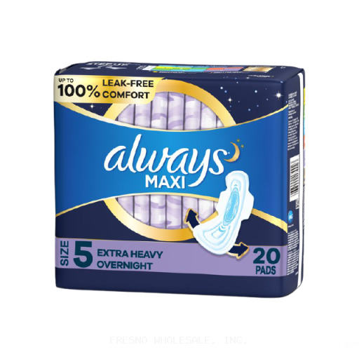 AMORAY 24/10CT MAXI PADS NIGHT