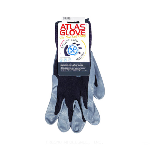 ATLAS GLOVES 12CT GRIP 370 XTRA SMALL