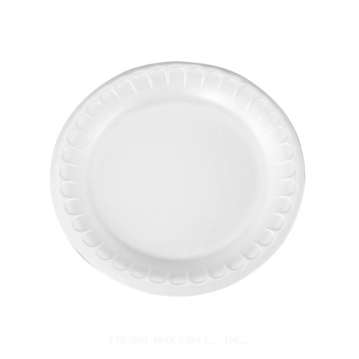 AXXION 24/22CT/8" WHITE FOAM COMPARTMENT PLATE