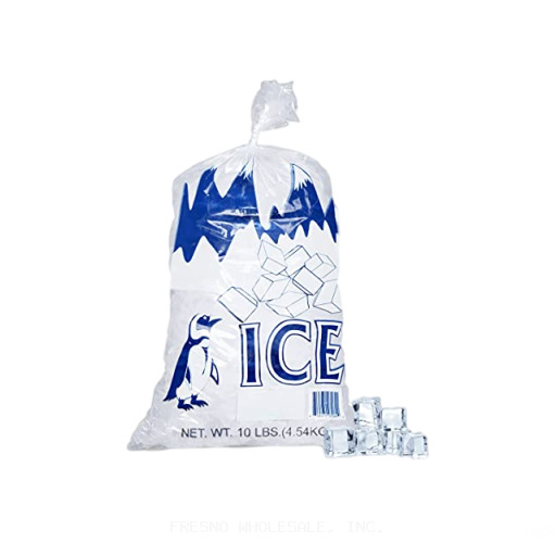 ICE BAGS 800CT/3.5LB WITH TIES