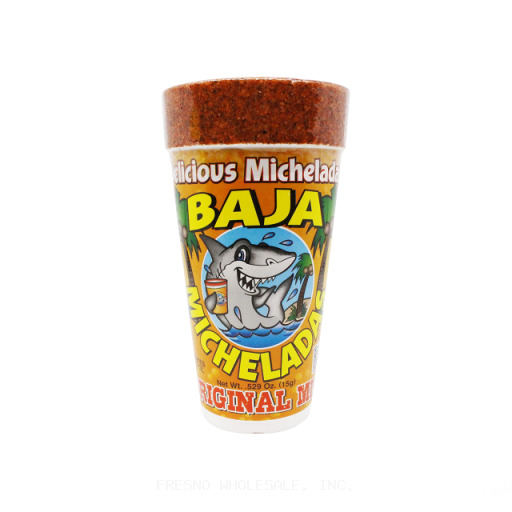 BAJA MICHELADAS GLASS 12/16Z BEER MIX