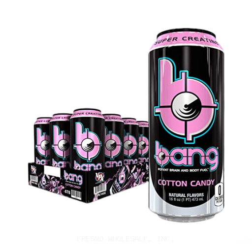 BANG ENERGY 12/16Z COTTON CANDY