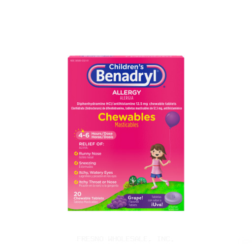 BENADRYL 4Z ALLERGY CHILDRENS GRAPE