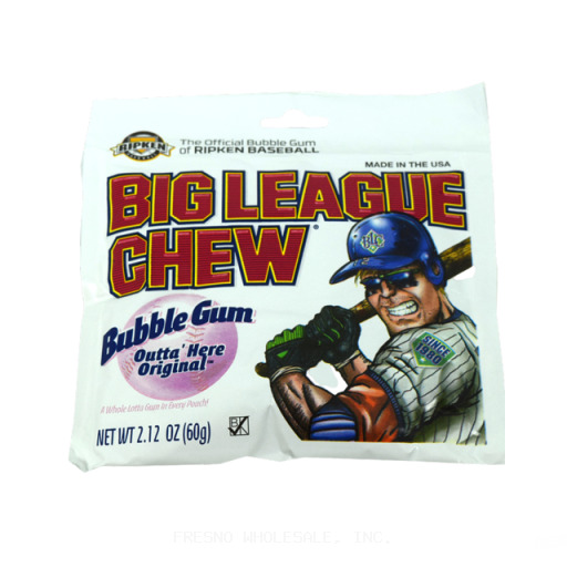 BIG LEAGUE GUM 12CT CHEW