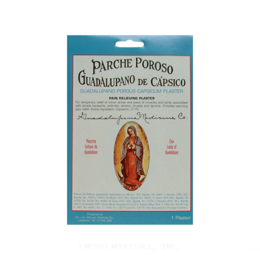 PARCHE POROSO 1CT GUADALUPANO DE CAPSICO