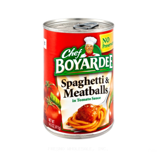 CHEF BOYARD  24/15Z SPAGHETTI & MEATBALLS