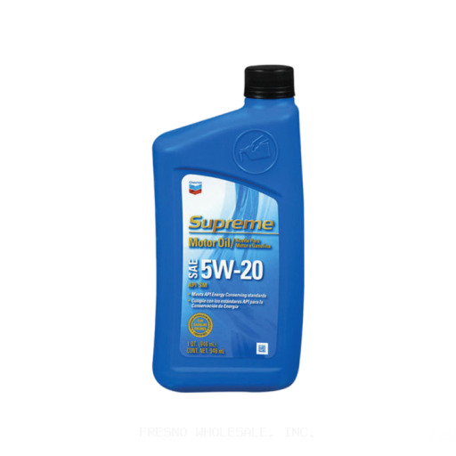 CHEVRON 12/1QT OIL 5W-20