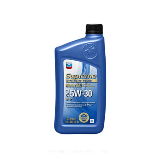 CHEVRON 12/1QT OIL 5W-30