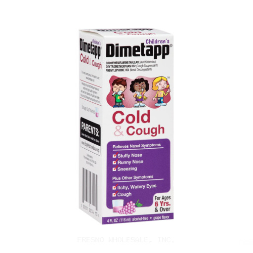 DIMETAPP 4Z CHILDREN COLD & COUGH GRAPE