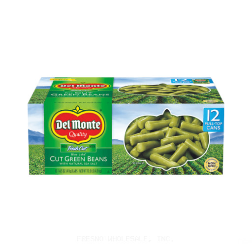 DEL MONTE 12/14Z CUT GREEN BEAN