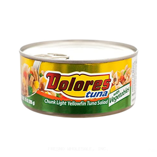DOLORES 24/10Z TUNA SALAD WITH VEGETABLES