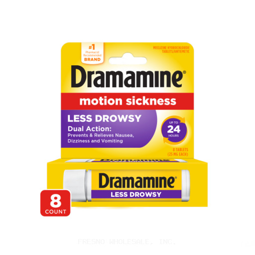 DRAMANINE 25CT MOTION SICKNESS DISPLAY