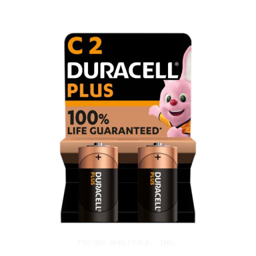 DURACELL 2PK C SINGLE