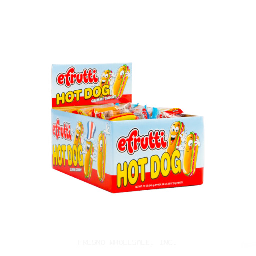 EFRUTTI 60CT GUMMI HOT DOG