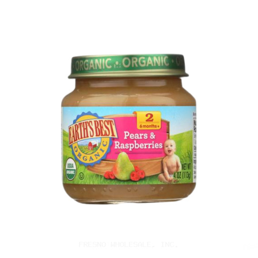 EARTH BEST 10/4Z PEAR/RASPBRRY