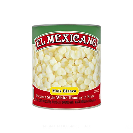 EL MEXICANO 6/10 WHITE HOMINY
