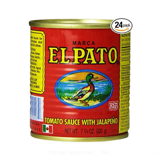 EL PATO 24/7.75Z JALAPENO SAUCE GREEN
