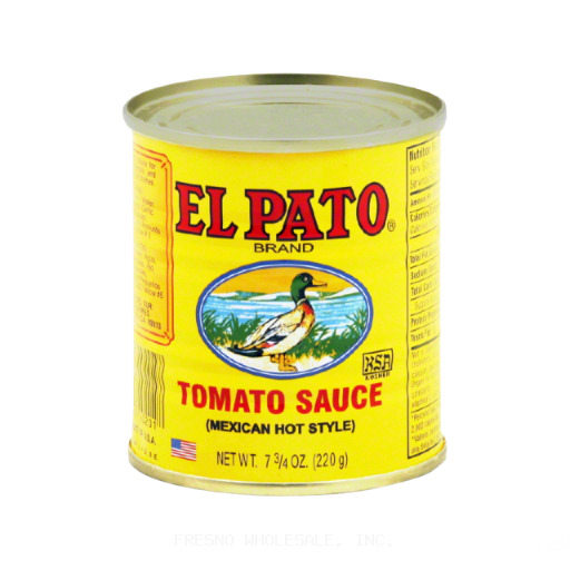 EL PATO 24/7.75Z HOT TOMATO SAUCE YELLOW