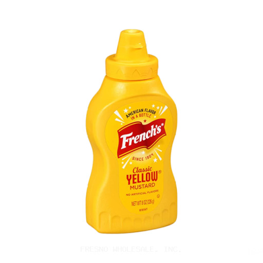 FRENCHS 20/8Z CLASSIC YELLOW MUSTARD SQZE