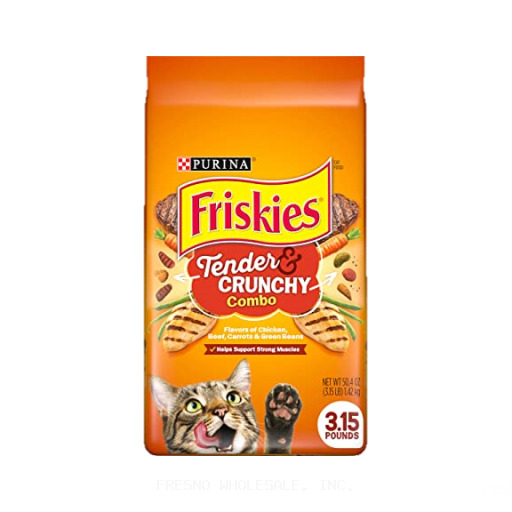 FRISKIES 4/3.15LB TENDER & CRUNCHY