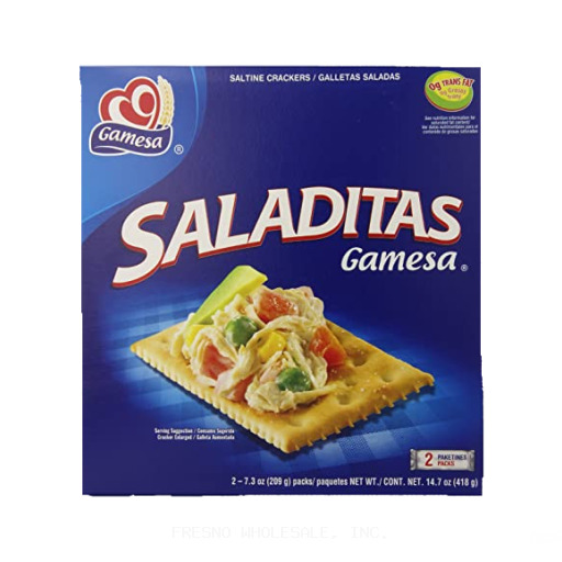 GAMESA 12/14Z SALADITAS