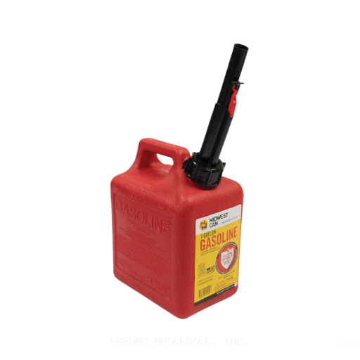 GAS CAN 1/1GAL MID WEST (SINGLE)