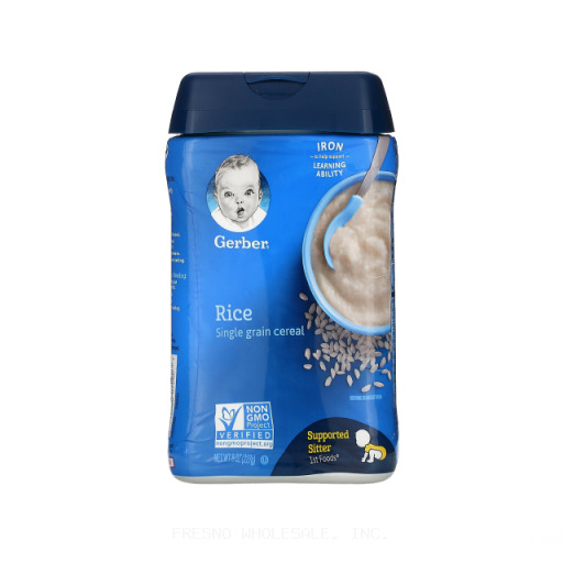 GERBER 2/3/8Z RICE CEREAL