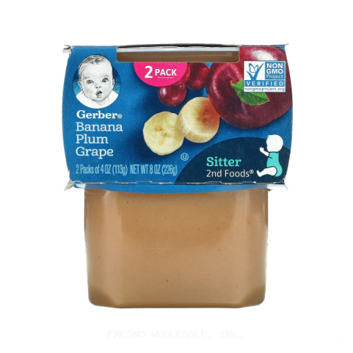 GERBER 8/2PK/4Z 2ND BAN/BLAB/BLUB