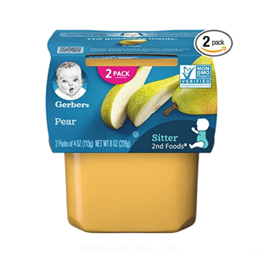 GERBER 8/2PK/4Z 2ND PEAR