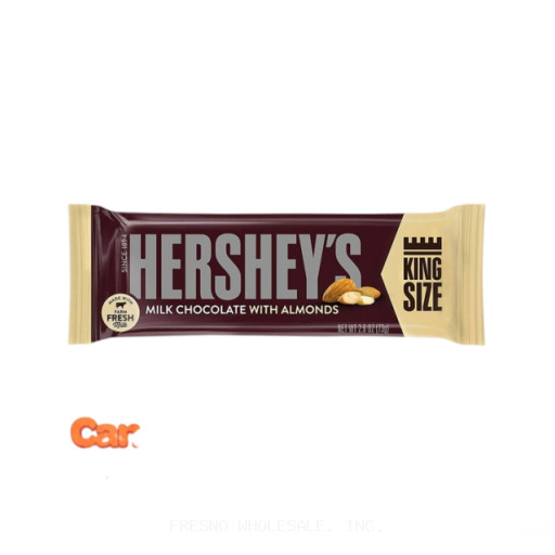 HERSHEY KS 18CT MILK CHOCOLATE WITH ALMONDS