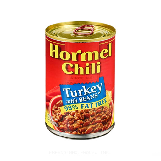 HORMEL CHILI 12/15Z TURKEY NO BEANS
