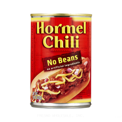 HORMEL 12/15Z CHILI NO BEAN
