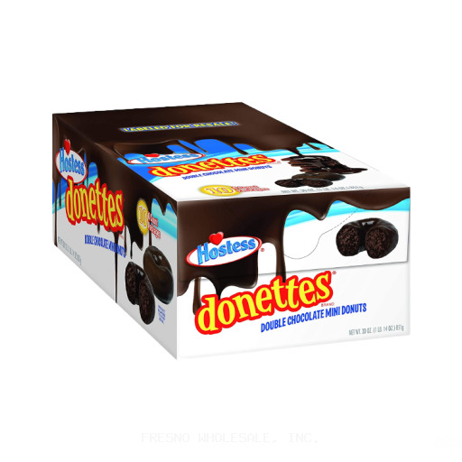 HOSTESS DONETTES CHOCOLATE 10/6CT