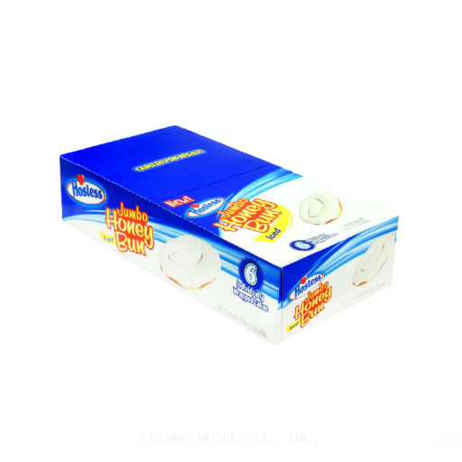 HOSTESS 6/4Z JUMBO HONEY BUNS ICED