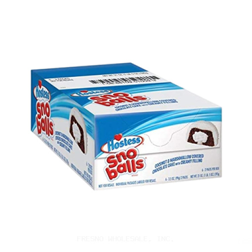 HOSTESS 6/3.5Z SNOBALLS