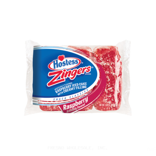 HOSTESS 6/3Z ZINGERS RASPBERRY