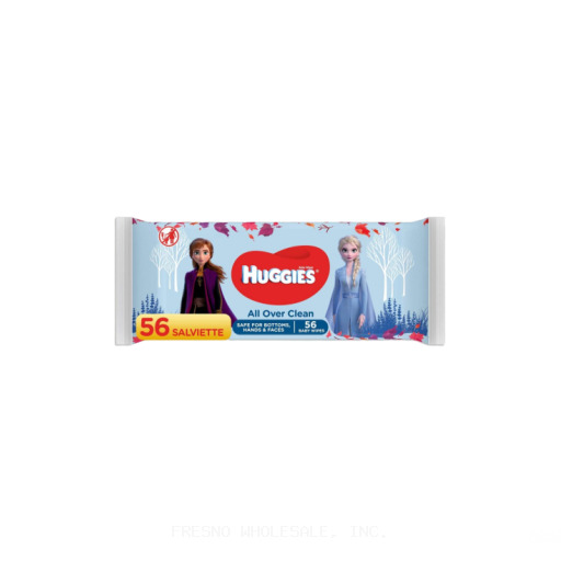 HUGGIES 1/56CT BABY WIPES ALL OVER CLEAN