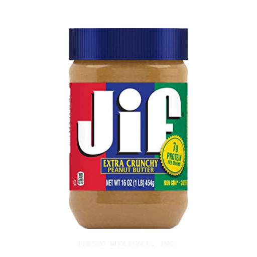 JIF 12/16Z CRUNCH PEANUTBUTTER