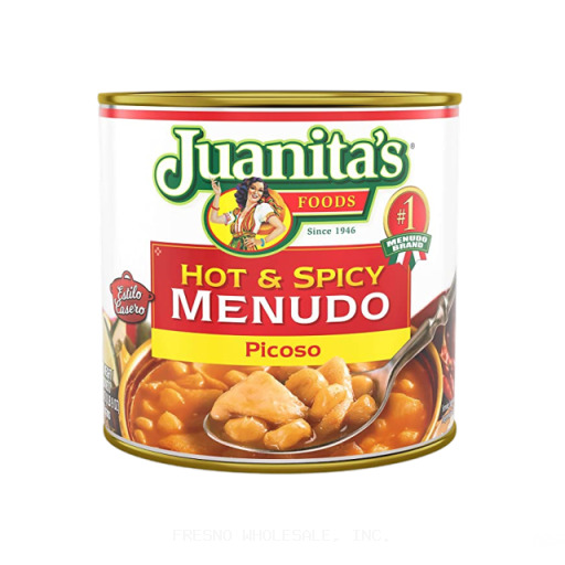 JUANITAS 12/15Z MENUDO HOT & SPICY