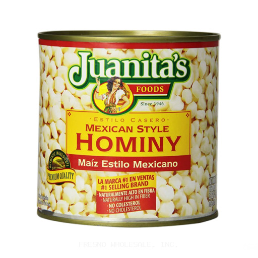 JUANITAS 6/110Z WHITE HOMINY
