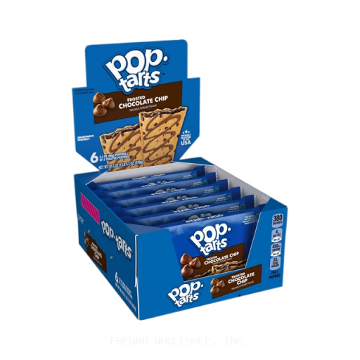 POP TARTS 6/3.3Z FROSTED CHOCOLATE/CHIP